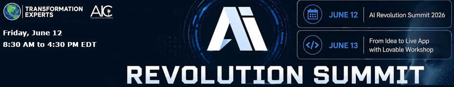 AI Revolution Summit 2026: AI Across Every Industry ( June 12th)