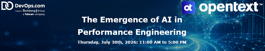 The Emergence of AI in Performance Engineering (July 30th)